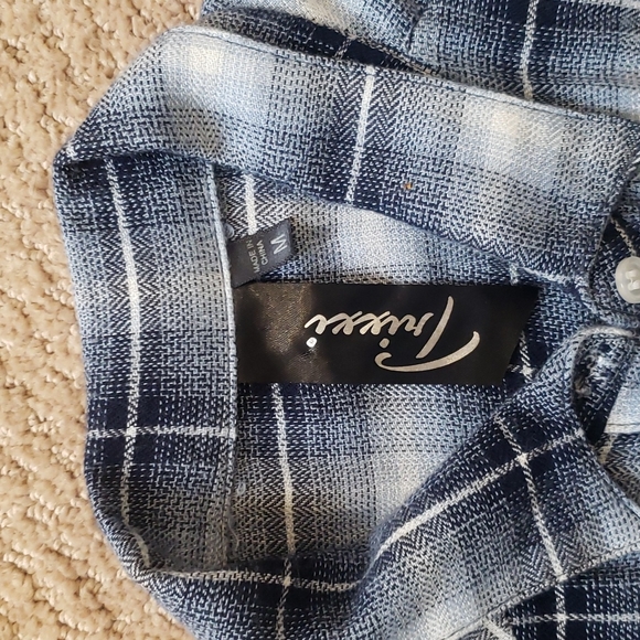 TRIXXI Long Western Plaid vest - Picture 7 of 7